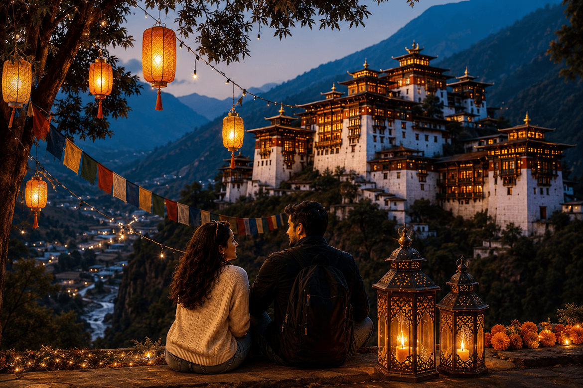Experience the Festival of Lights in Bhutan